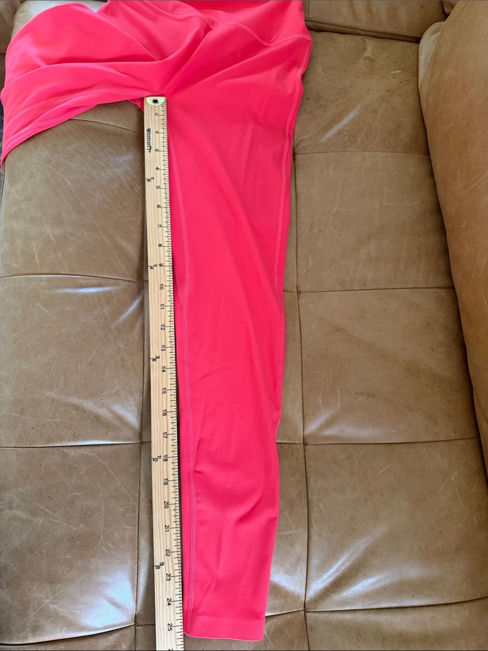 LSKD x Life Time Red High-Waist Leggings - Picture 8 of 9